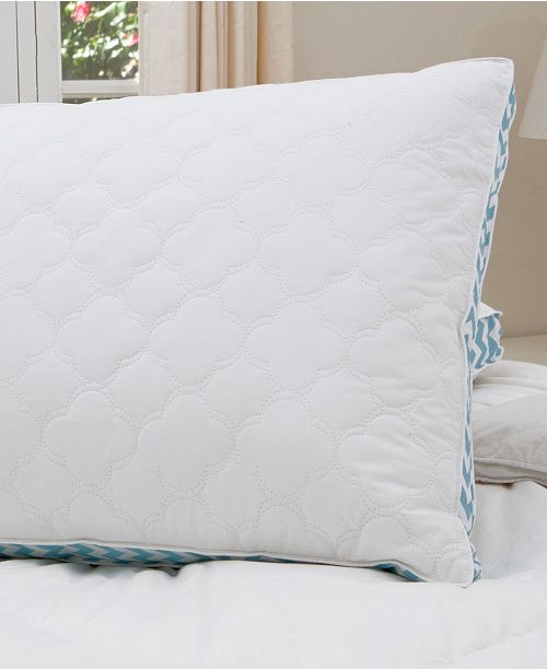 Allied Home Cottage Style Home Printed 2 Gusset Quilted Pillow