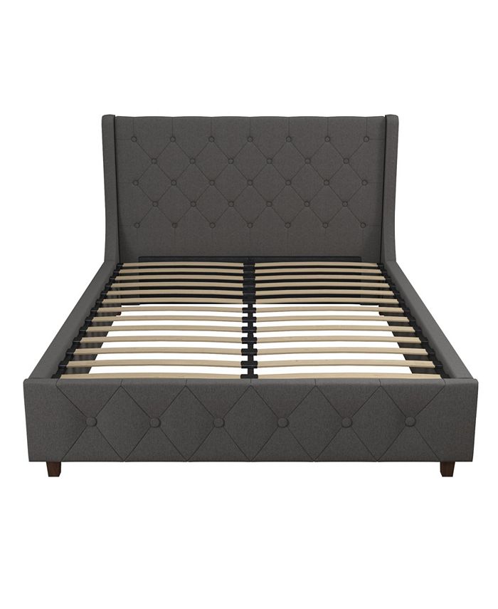 CosmoLiving by Cosmopolitan Mercer Upholstered King Bed & Reviews