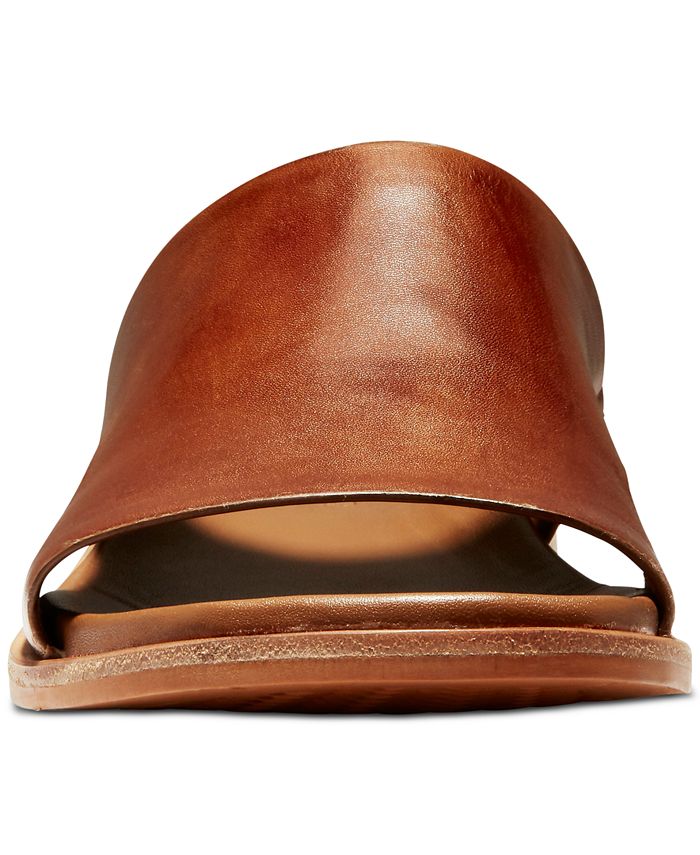 cole haan goldwyn leather slides