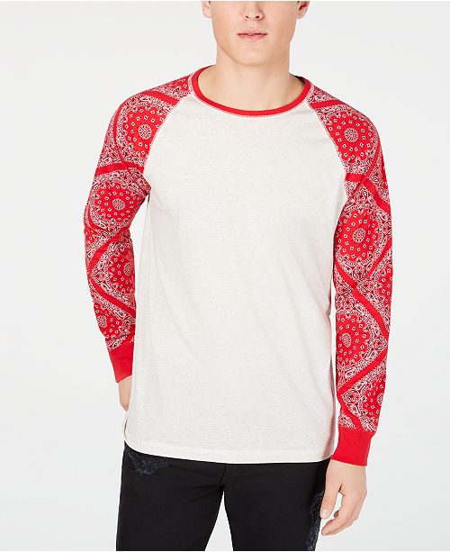 American Rag Men S Raglan Long Sleeve T Shirt Created For