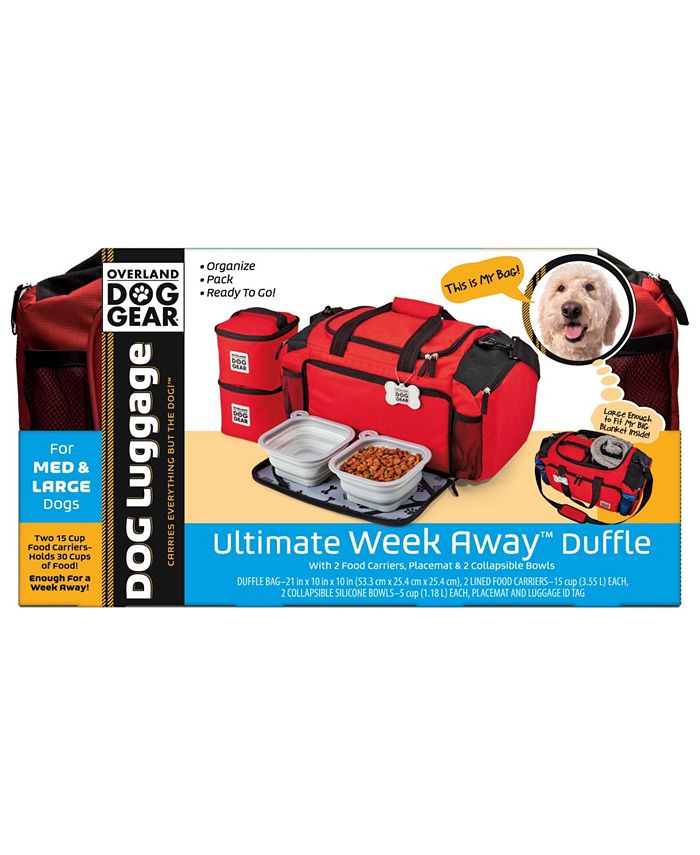 Mobile Dog Gear Overland Dog Gear Ultimate Weekaway Duffle - Macy's