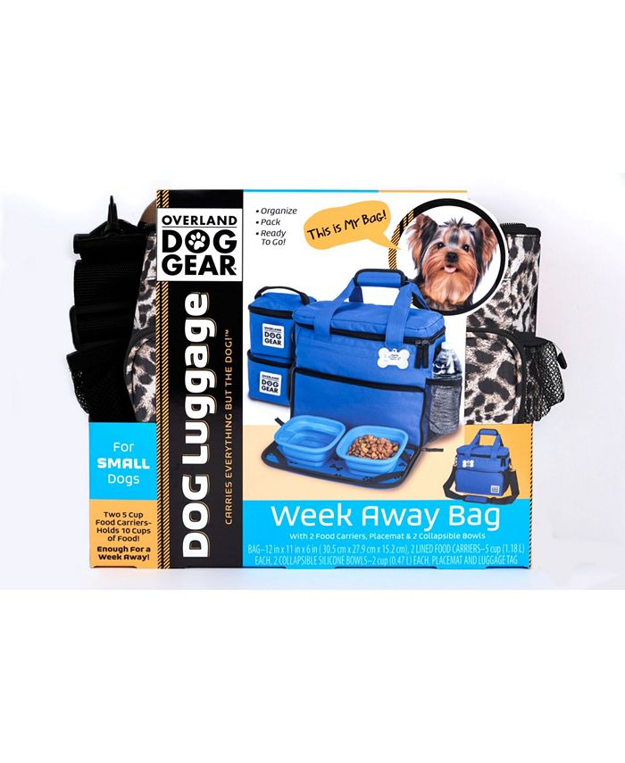 Overland Dog Gear Week Away Bag for Small Dogs Macy's