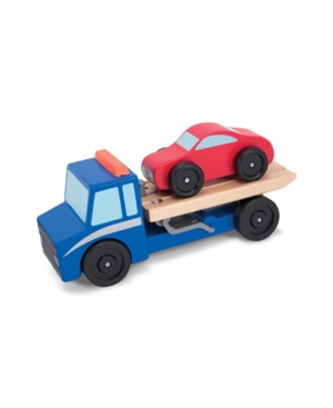 UPC 000772045438 product image for Melissa and Doug Flatbed Tow Truck | upcitemdb.com