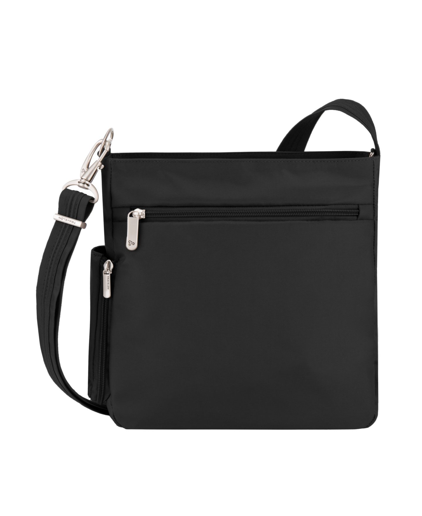 Женская сумка Travelon Anti-Theft Classic North or South Crossbody, цвет: Чёрный — фото 4