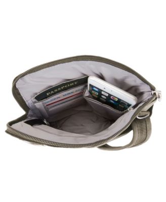 Anti-Theft Classic Slim Double Zip Crossbody