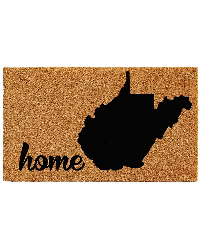 Home & More - West Virginia 18" x 30" Coir/Vinyl Doormat