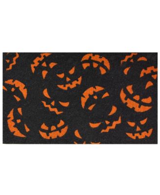 Home & More - Scary Pumpkins 17" x 29" Coir/Vinyl Doormat