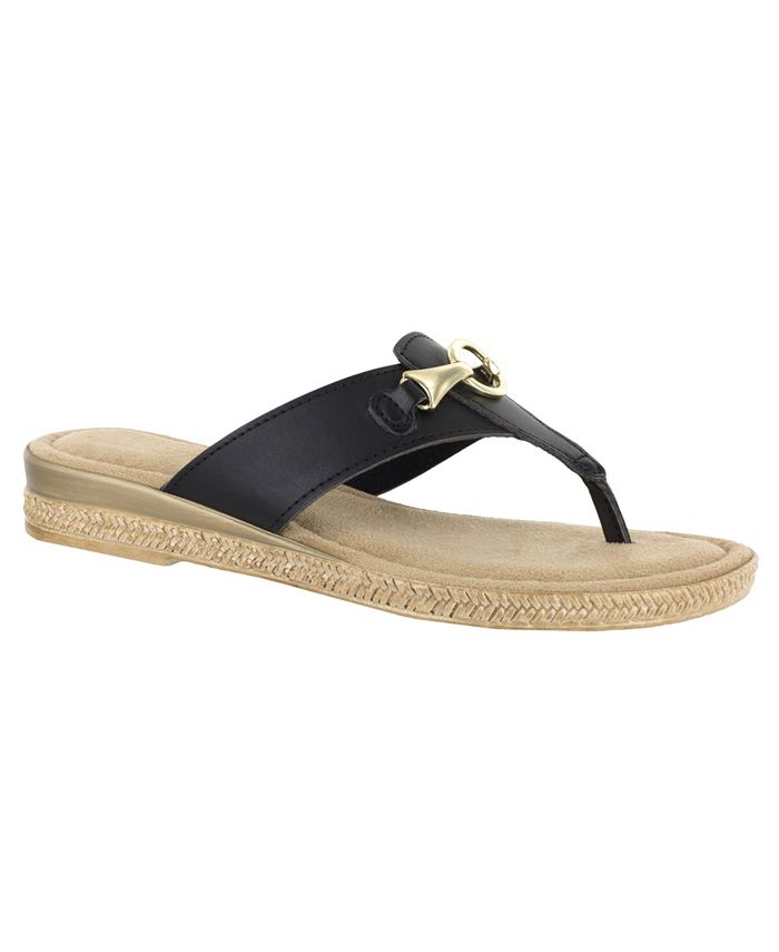 Easy Street Tuscany by Farah Thong Sandals - Macy's