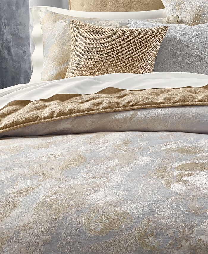 Hotel Collection Metallic Stone Comforter, King, Created for Macy's Macy's