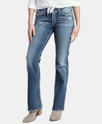 Silver Jeans Co. - Suki Distressed Bootcut Jeans