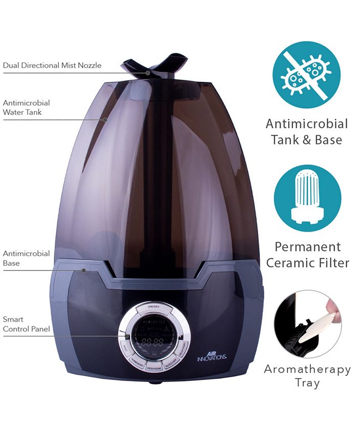 Air Innovations Clean Mist Smart Humidifier with Aroma Tray Macy