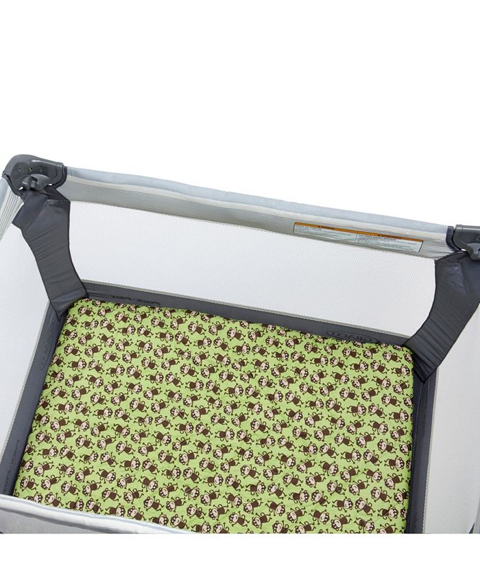 Carter's 100 Cotton Playard Sheet Monkey Macy's