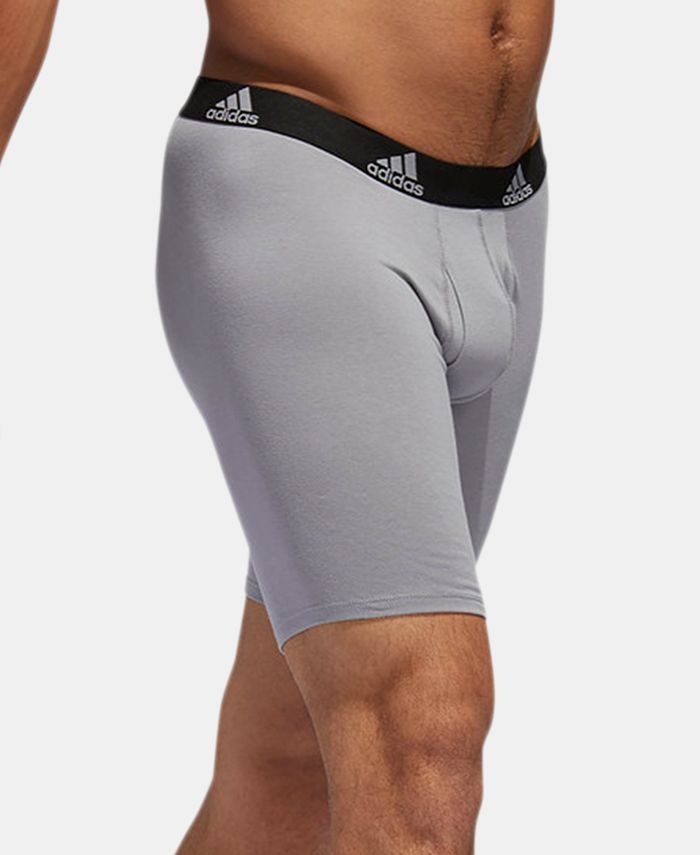 adidas Men's 3Pk. Cotton Stretch Midway Briefs Macy's