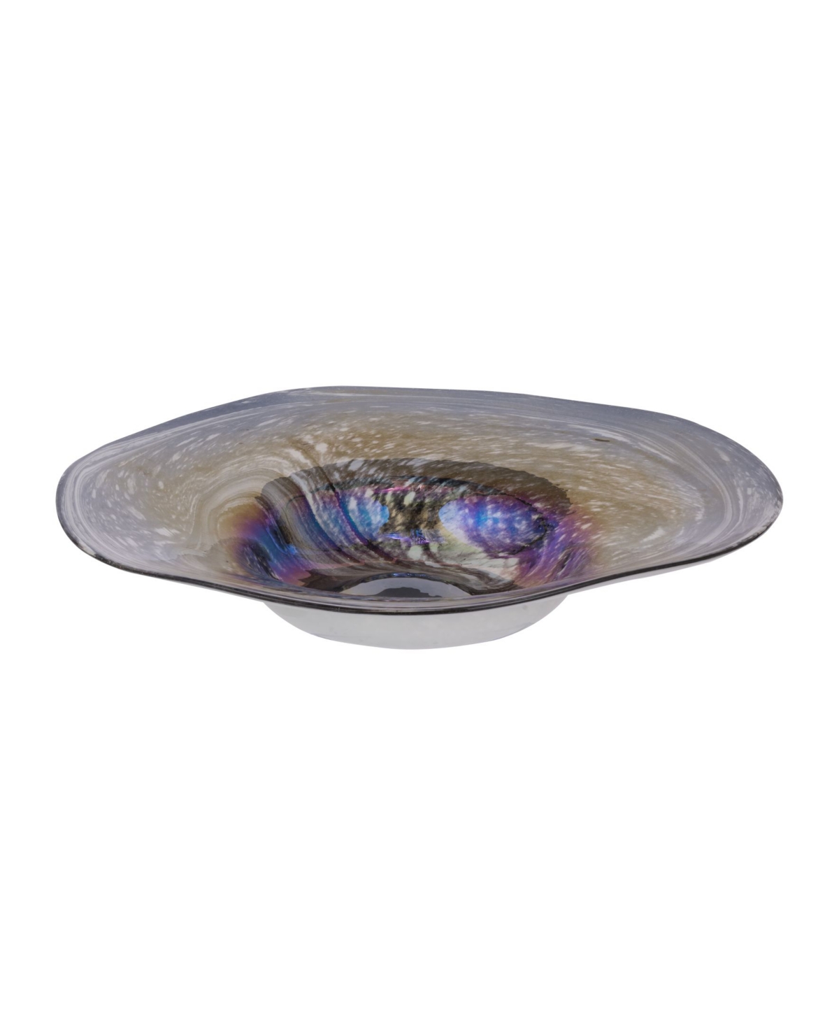 Svirla Blown Glass Bowl - Multi-colo