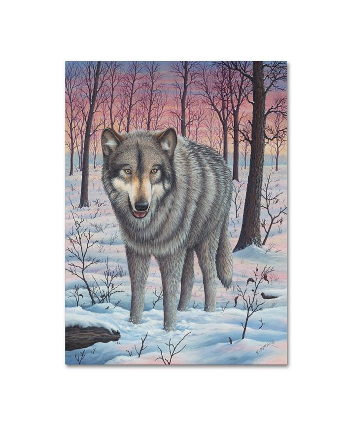 Trademark Global Robert Wavra 'Lone Wolf' Canvas Art - 19