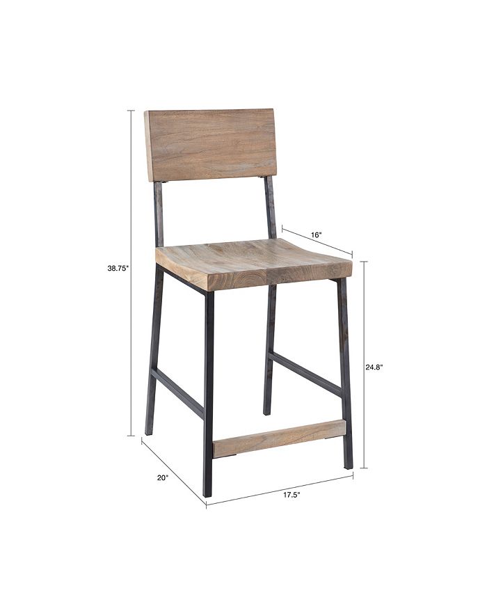 Furniture Treton Counter Stool Macy's