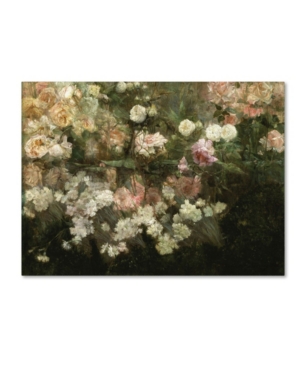 Trademark Global Maria Oakey Dewing 'garden In May' Canvas Art In Multi