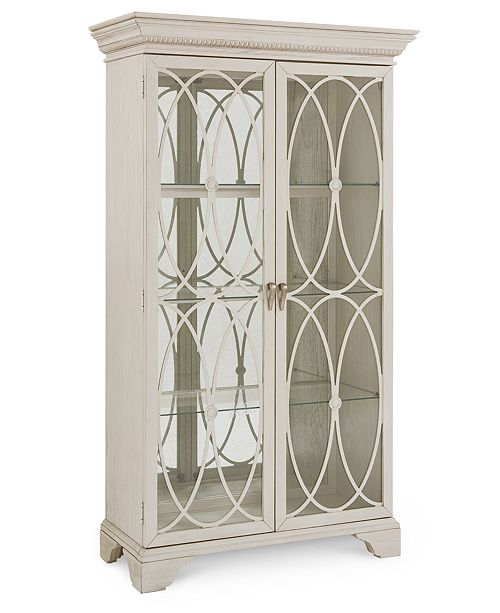 Furniture Trisha Yearwood Jasper County Dogwood Curio Reviews