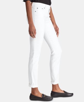 Petite Mid-Rise Straight Jean