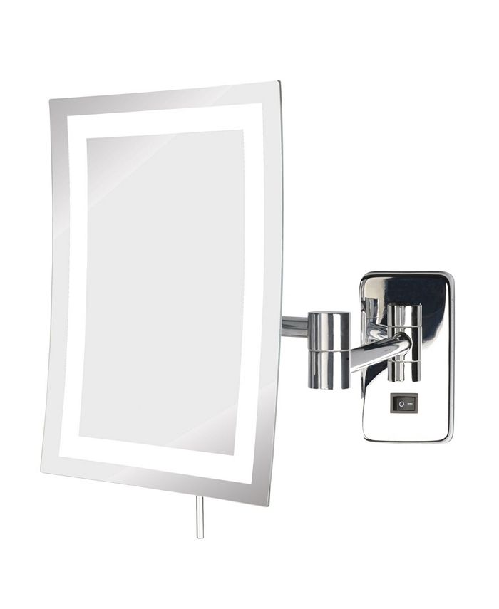 Jerdon The JRT710CLD 6.5" x 9" LED Lighted Wall Mount Rectangular
