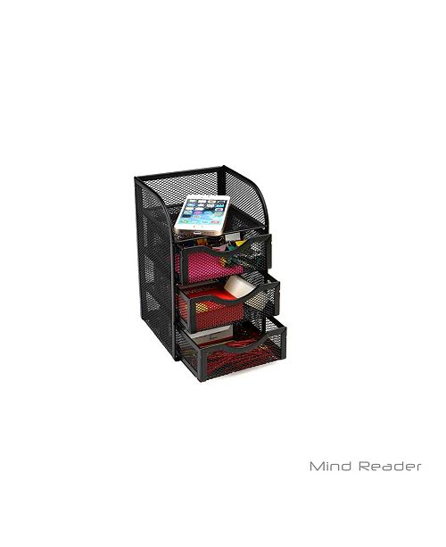 Mind Reader Mini Desk Supplies Office Supplies Organizer 3