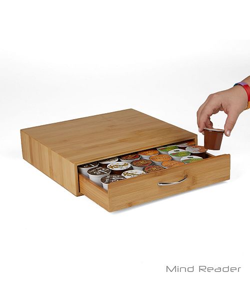 Mind Reader K Cup Single Serve Coffee Pod Storage Drawer Organizer