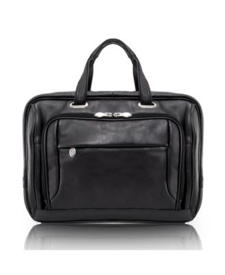 West Loop Expandable Double Compartment Briefcase