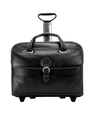 Siamod Carugetto Patented Detachable -Wheeled Laptop Briefcase