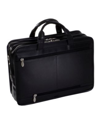 Hubbard Double Compartment Laptop Briefcase