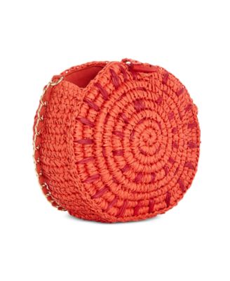 INC International Concepts INC Straw Circle Crossbody, Created for Macy's