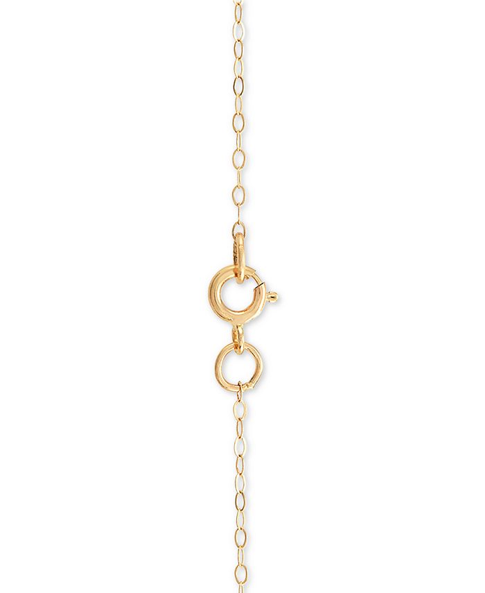 Macy's - Mom Heart 18" Pendant Necklace in 10k Gold