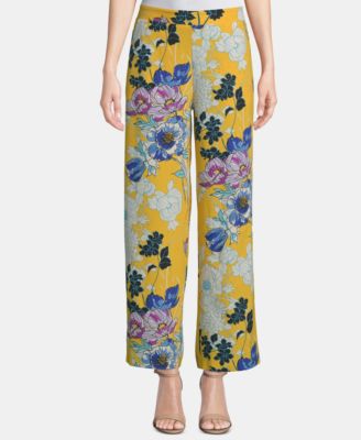 ECI - Printed Wide-Leg Pants