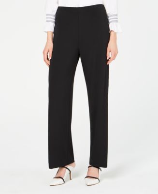 Alfani Solid Knit Pull-On Pants, Created for Macy's - Macy's