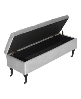 Elle D&eacute;cor Collette Tufted Storage Bench