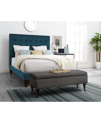 Elle D&eacute;cor Collette Tufted Storage Bench