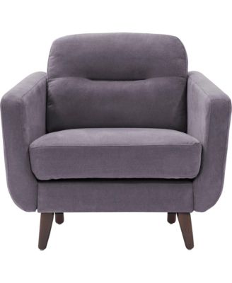 Elle D&eacute;cor 24" Mid-Century Modern Chloe Armchair