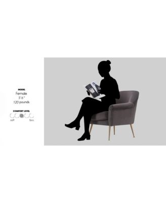 Elle D&eacute;cor Ophelia Lounge Chair