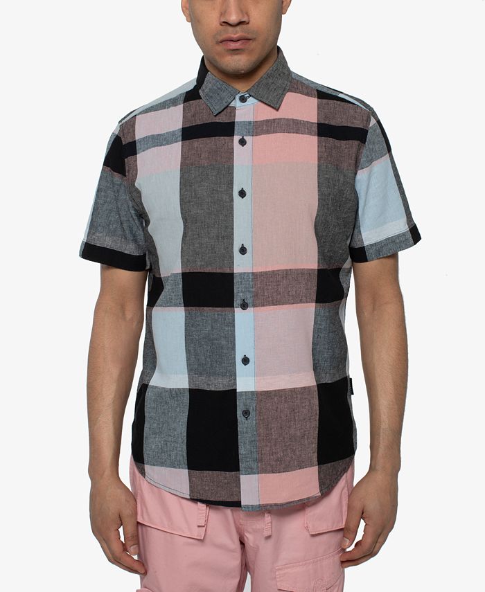 sean john plaid shirt