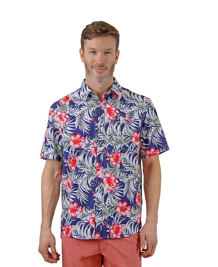 Mountain And Isles 1 Button Pocket Adventure Shirt - Macy's