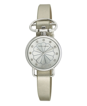 image of Laura Ashley Ladies- Silver Heirloom Watch