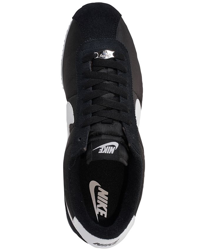 Nike Men's Cortez Basic Nylon Casual Sneakers from Finish Line - Macy's
