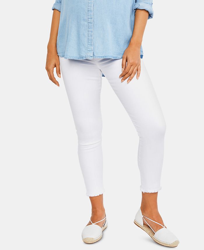 Joe's Jeans Maternity Cropped Skinny Jeans Macy's