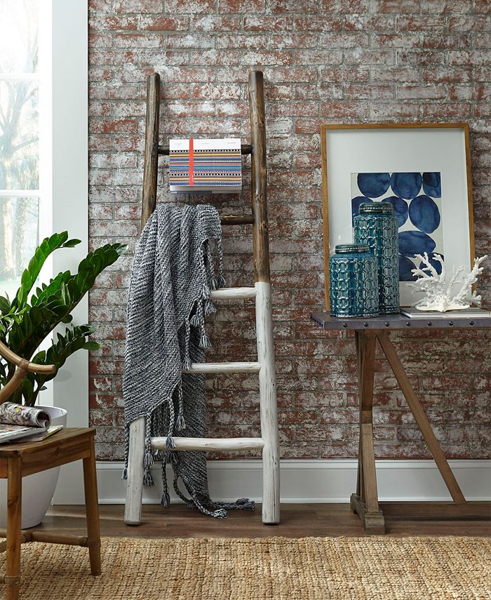 Progressive Furniture Millie Wood and Blanket Ladder Macy's