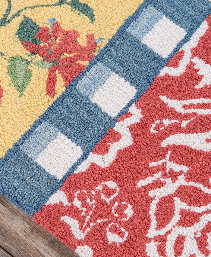Madcap Cottage Summer Garden Think Of England Multi 8' x 10' Area Rug