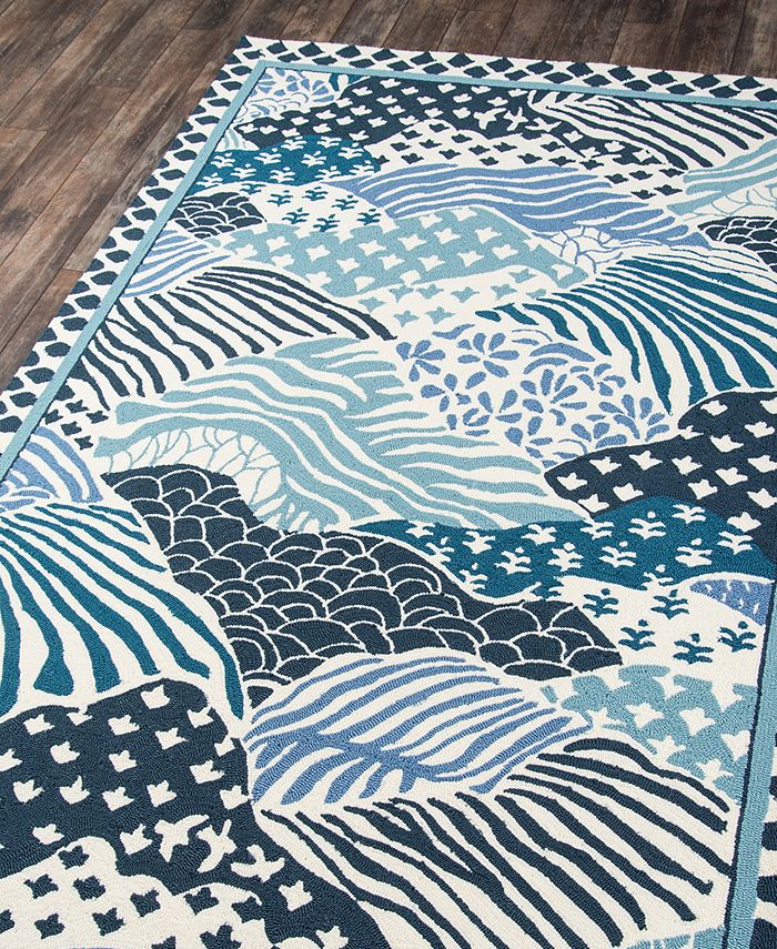 Madcap Cottage Under The Loggia Windsor Park Blue 3'9" x 5'9" Indoor