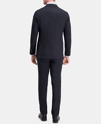 Haggar - Men's Active Series Herringbone Slim-Fit Suit Jacket