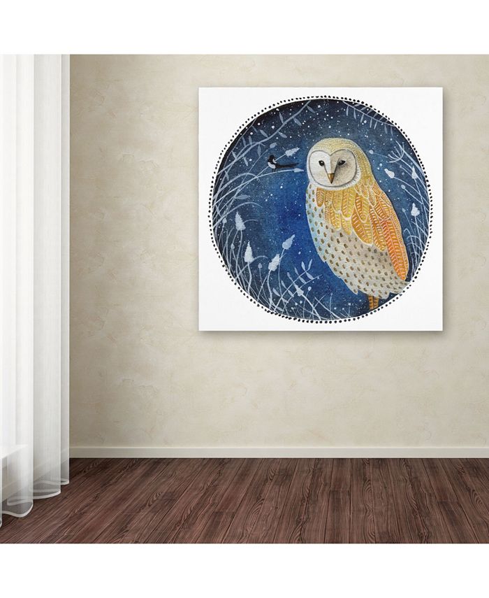 Trademark Global Michelle Campbell 'The Owl & The Magpie' Canvas Art ...