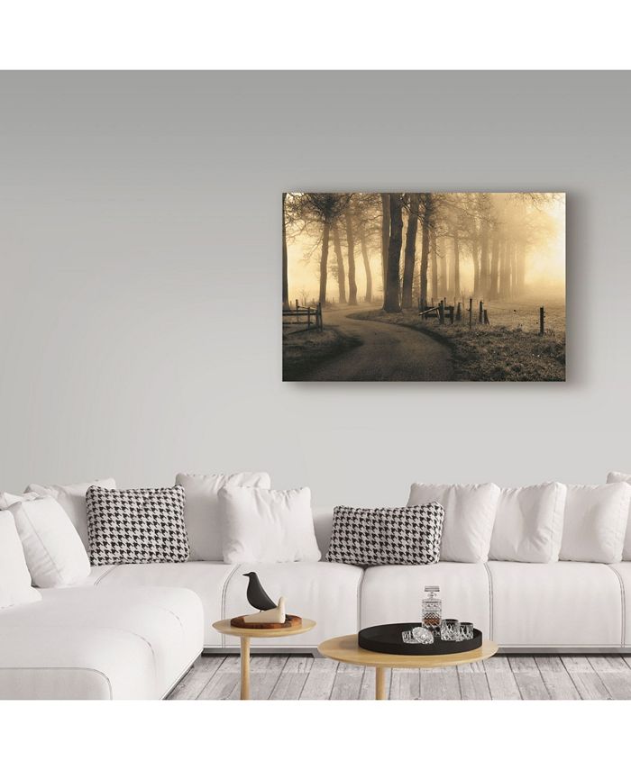 Trademark Global Petra Oldeman 'Road To Nowhere' Canvas Art - 24