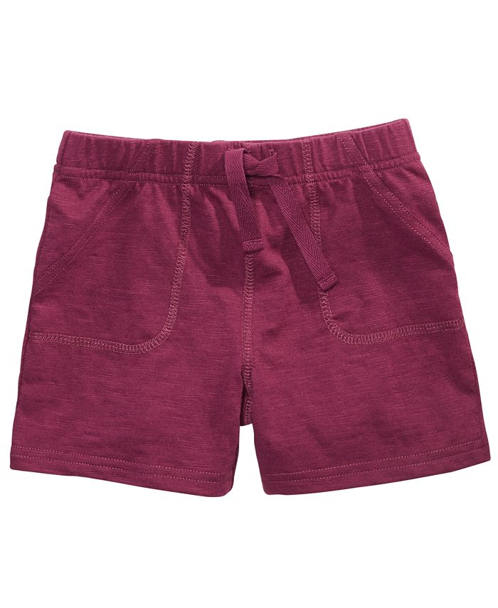 First Impressions Baby Boys Knit Jogger Shorts, Created for Macy's - Macy's