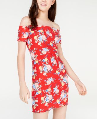 Ultra Flirt Juniors One Shoulder Top main image 1